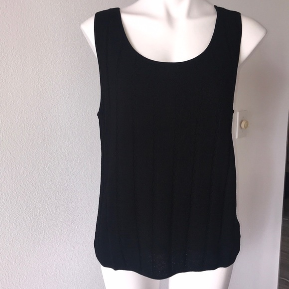 NWT Sigrid Olsen Black Cardigan Set Size xl - Picture 4 of 7